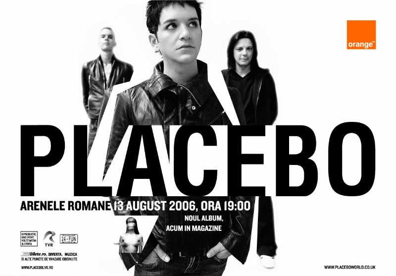 Placebo Bucuresti, Romania - Arenele Romane