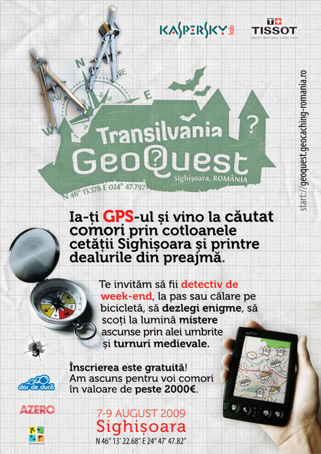 transilvania geoquest geocaching sighisoara