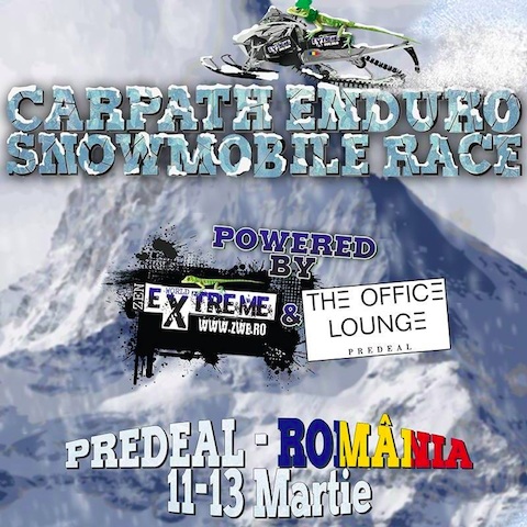 Carpath Enduro Snowmobile Race 2016