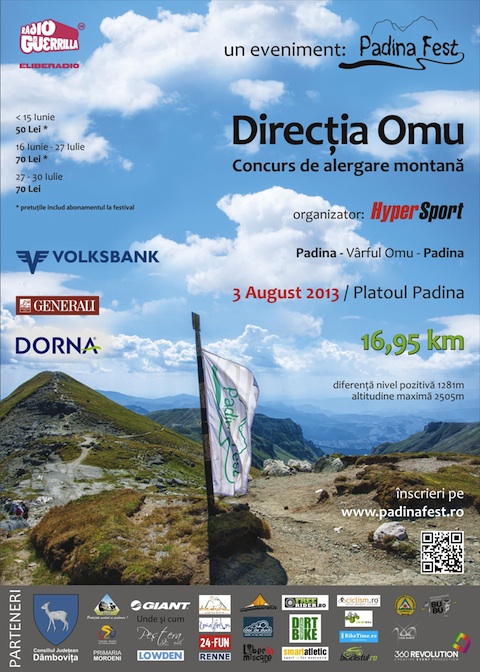 Concursul de alergare montana Directia Omu