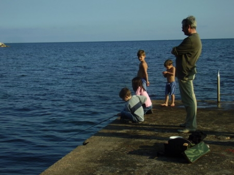017 - Lectie de pescuit in Toulon