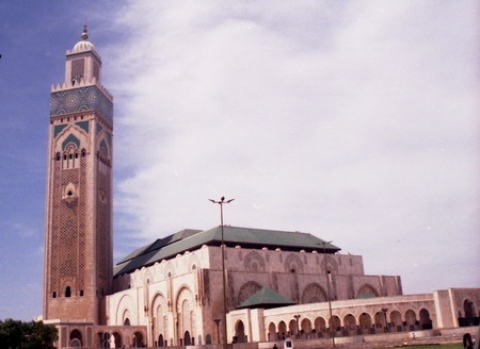 Minaret - moscheea - Casablanca