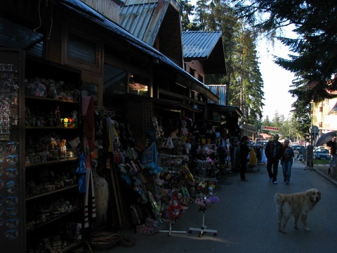 Un mic bazar din Borovets