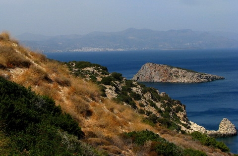 Munti si mare in Creta