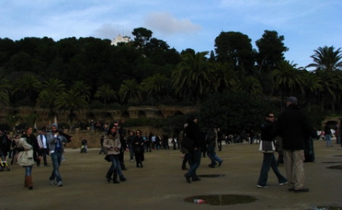 Prin Parcul Guell - al lui Gaudi
