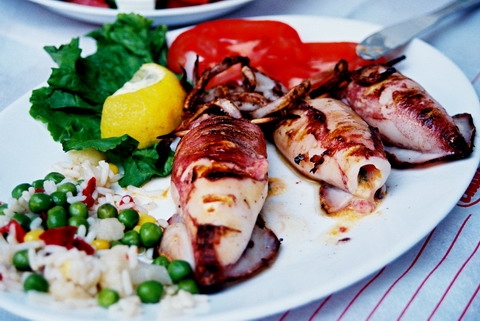 Calamari - o specialitate greceasca