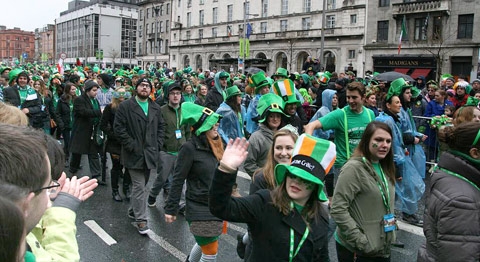 Parada de St Patrick din Dublin