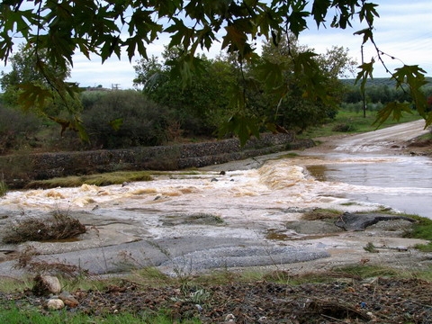 Inundatie in Sithonia