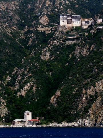 Manastiri pe muntele Athos