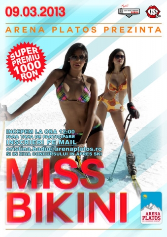 Poster Miss Bikini 2013
