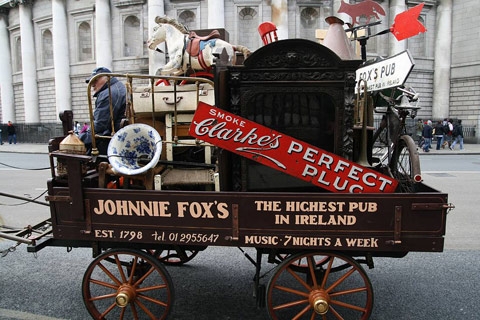 Johnnie Fox - the highest pub in Ireland