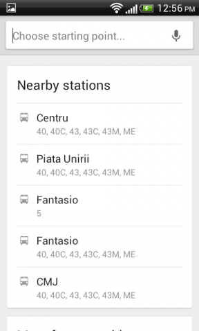 Statii transport public Constanta - Google Maps