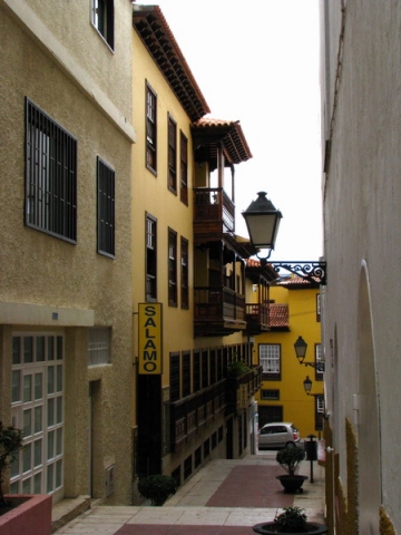 Pe ulicioara, in Puerto de la Cruz