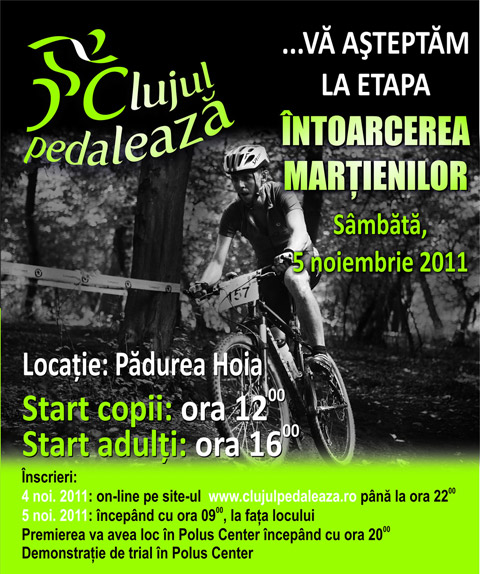 poster clujul pedaleaza