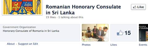 Romanian Honorary Consulate in Sri Lanka - facebook