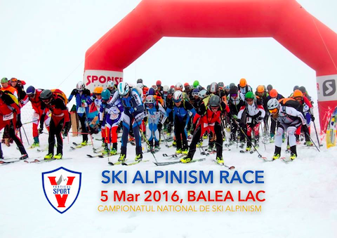 Ski Alpinism Race