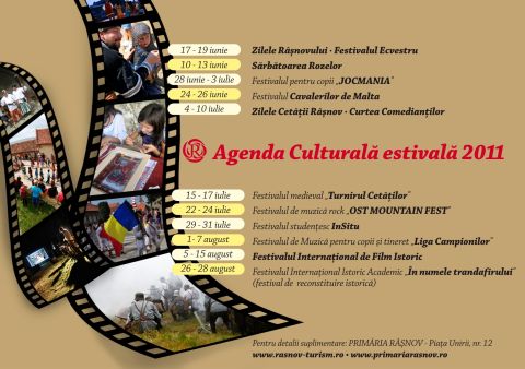 Agenda culturala Rasnov 2011