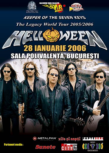Concert Helloween Bucuresti 2006