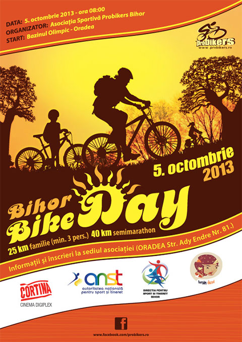 Poster Bihor Bike day 2013