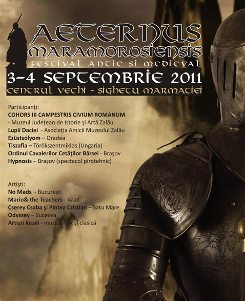 AETERNUS MARAMOROSIENSIS Festival Antic si Medieval