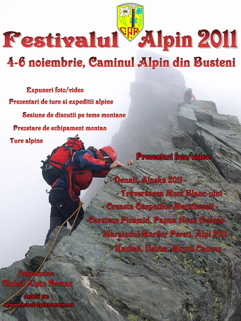 poster Festivalul Alpin 2011