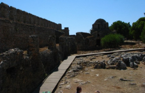 Basilica vechiului castel din Alanya