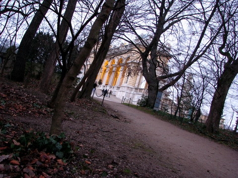 La Schonbrunn in toamna-iarna