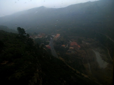 Vedere din teleferic - Montserrat