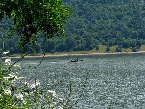 Cu barca pe Dunare
