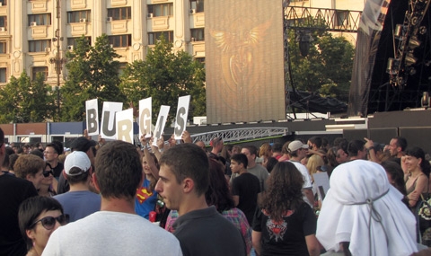 Fani din Burgas la concertul Bon Jovi