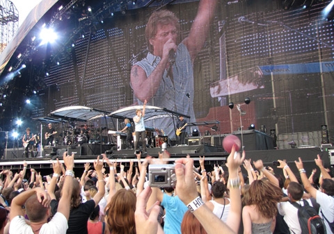 Bon Jovi in concert la Bucuresti