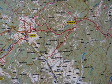 Harta Garnic - Ravensca