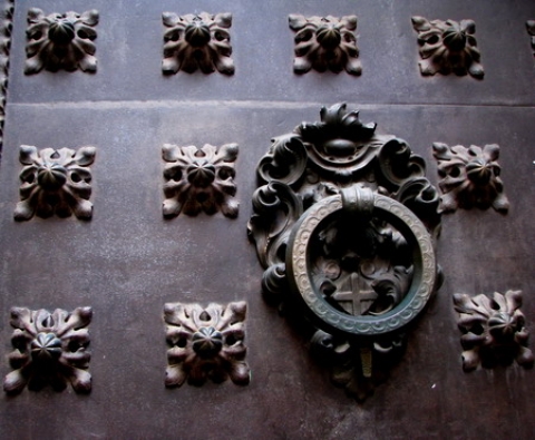 Ornament de pe poarta - Barcelona