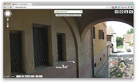 Cetatea Sighisoara - Google Street View