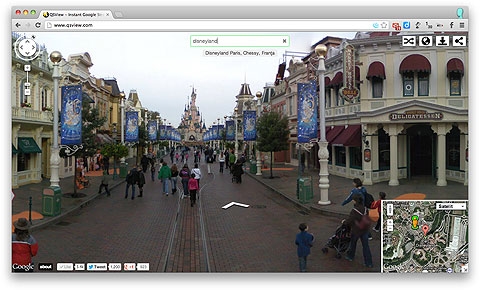 Disneyland - Google Street View