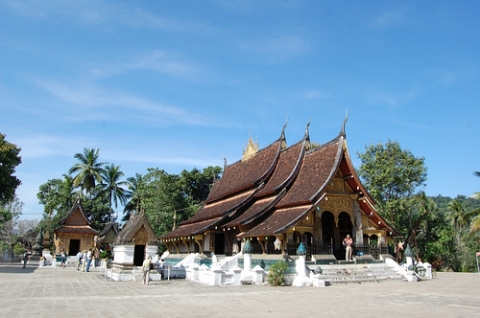 templu in Luang Prabang