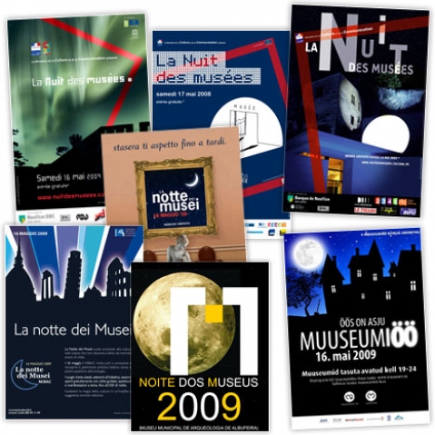 Noaptea Muzeelor: postere din 2009