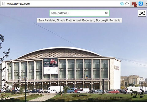 Sala Palatului Bucuresti - Google Street View