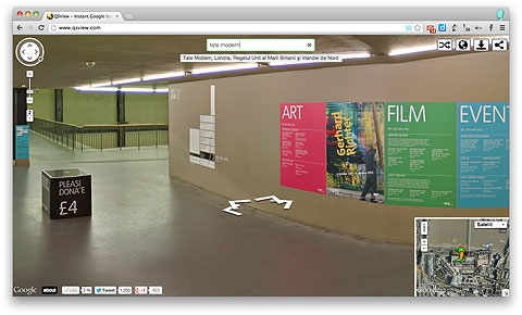 Google street view: Tate Modern