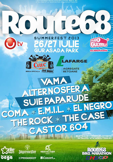 Route 68 Summerfest 2013 - poster